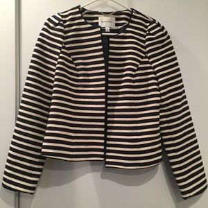 Banana Republic striped blazer